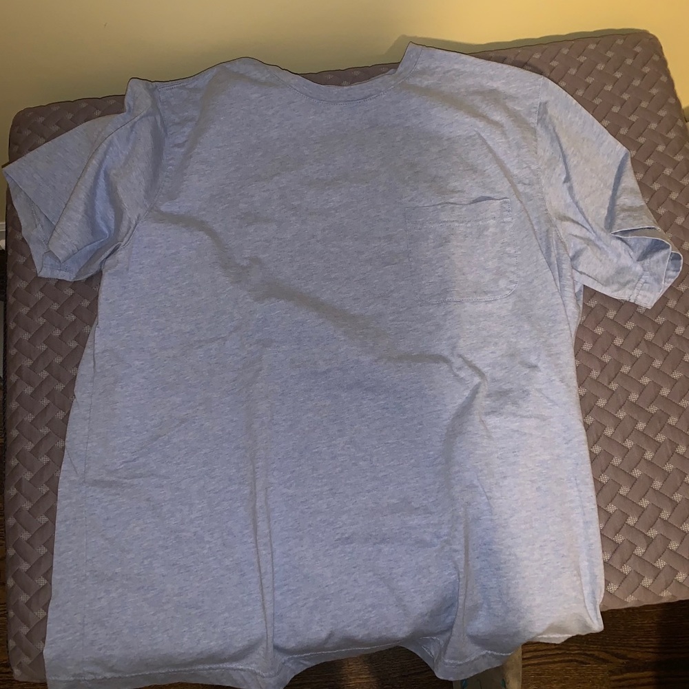 Blue Pocket Tee